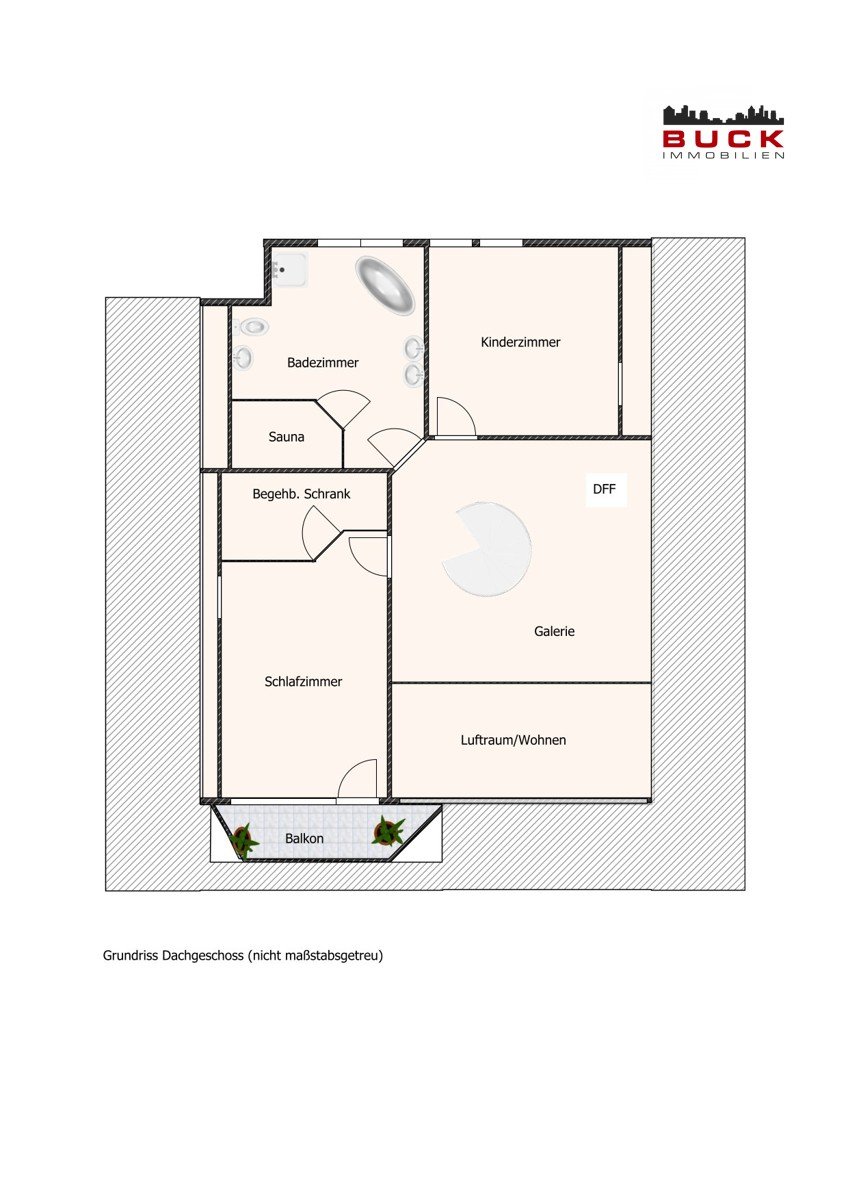 Grundriss Dachgeschoss